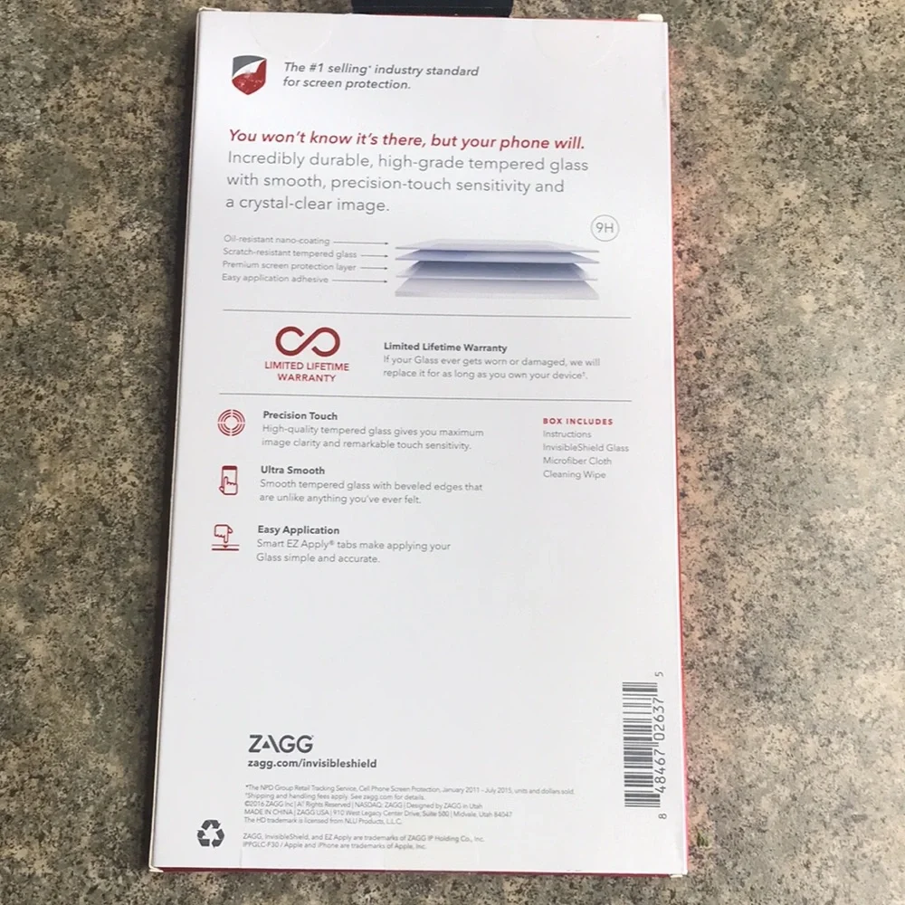 ZAGG Invisible Shield Screen Protector iPhone 6s/6+